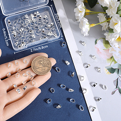 100 шт. латунные защелки на дужках KK-BBC0014-76S