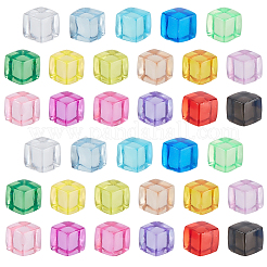 170pcs 17 Farben transparente Acrylperlen&nbsp;AJEW-PA0001-05
