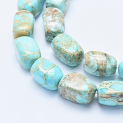 Brins de perles de jaspe impérial naturel&nbsp;G-J378-03