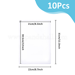 Porta carte di identità in plastica PVC a4&nbsp;LS-AJEW-WH0083-70C