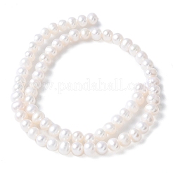 Нити из натурального культивированного пресноводного жемчуга PEAR-I007-07O-05A