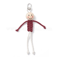 2 шт. подвесных украшений из натурального дерева&nbsp;HJEW-TA00388