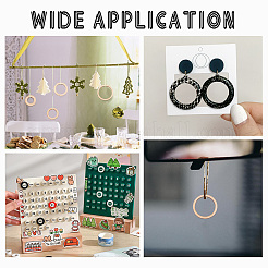 30 комплект необработанных деревянных деталей набор колец WOOD-PH0009-52