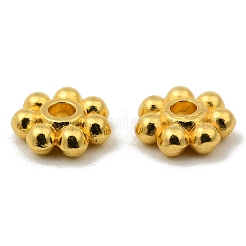 Perles en alliage perles d'espacement marguerite&nbsp;LF1249Y-01G-RS