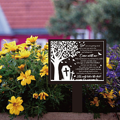 Акриловый садовый кол AJEW-WH0366-003