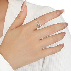 Застежка ot 925 регулируемые кольца из стерлингового серебра для женщин FS-WGF9FBF-01