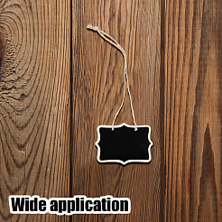28 Stück 2 Stile leere Mini-Kreidetafelschilder aus Holz&nbsp;AJEW-DR0002-59