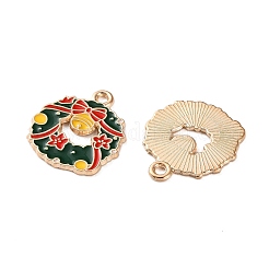 Подвески из эмали и сплава X-ENAM-I061-01KCG-25