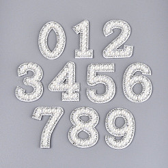 10 шт. нашивки из искусственного АБС-пластика с жемчугом&nbsp;PATC-T001-02M