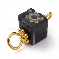 Стеклянные ручной работы соединения Millefiori&nbsp;PALLOY-JF00578