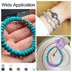 40шт 10 стиля бусины из натуральных смешанных драгоценных камней&nbsp;G-TA0001-69