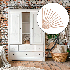 Деревянная карнизная черепица&nbsp;DIY-WH0591-257