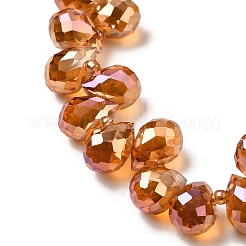 Гальваническим стеклянные бусины&nbsp;EGLA-K062-01B-HP05