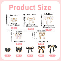 40шт 10 стиля подвески из сплава с эмалью&nbsp;ENAM-TA0009-03