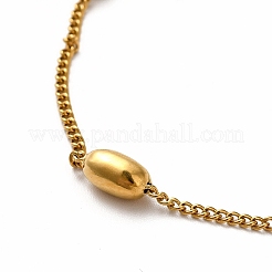 Ионное покрытие (ip) 304 нержавеющая сталь панцирные браслеты цепи&nbsp;BJEW-P292-01G