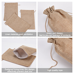 Pochettes en toile de jute&nbsp;ABAG-BC0001-23