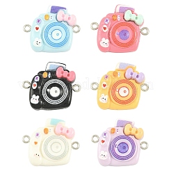 10 шт. подвески-коннекторы из непрозрачной смолы&nbsp;RESI-YW0006-07