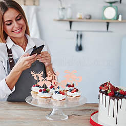 5 пакетик бумажные банты украшения для торта DIY-CA0007-74