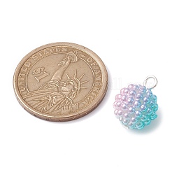 Имитация жемчуга акриловыми подвесками PALLOY-JF02483