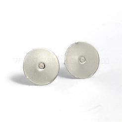 Серьги-гвоздики из нержавеющей стали 304 STAS-D431-23