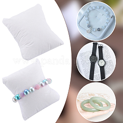 4 шт. подушка для часов и браслета из ворса для демонстрации ювелирных изделий BDIS-BBC0001-07B