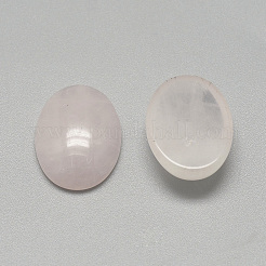 天然石ローズクォーツカボション  オーバル  10x8x4~5mm&nbsp;G-R415-8x10-48
