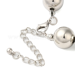 Ccb пластиковые круглые комплекты ожерелья с подвеской в форме сердца из бисера&nbsp;LS-NJEW-U006-03P