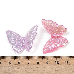 УФ-покрытие и светящиеся прозрачные акриловые бусины&nbsp;MACR-L007-20