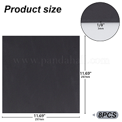 Quadratische PVC-Schaumplatte&nbsp;AJEW-WH0348-589