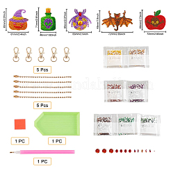 Kits de trousseau de peinture au diamant bricolage&nbsp;DIY-SC0019-78