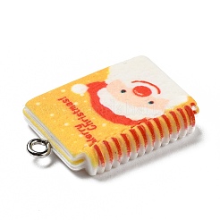 Подвески из непрозрачной смолы RESI-D055-030P