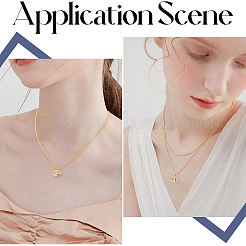 20шт латунные подвески из кубического циркония с микро-паве KK-BBC0019-07