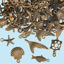 60 шт. Подвески из сплава в тибетском стиле FIND-SP0004-07AB