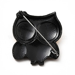 Эмалированная булавка в виде совы&nbsp;JEWB-I019-23EBP