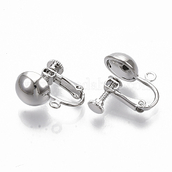 Латунный винт на конвертере серьги&nbsp;X-KK-T051-43P-NF