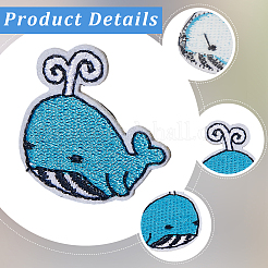 10 шт. Компьютеризированная вышивка ткань утюгом / пришить патчи&nbsp;PATC-CY0001-45A