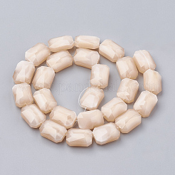 Непрозрачные сплошные цветные стеклянные бусины GLAA-N032-04N