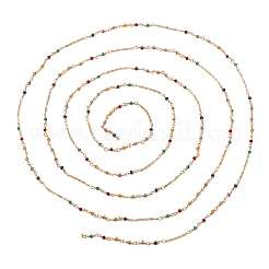 Латунные звенья-рондель CHC-H115-11G