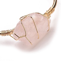 Долговечные латунные браслеты из манжеты BJEW-F394-A05