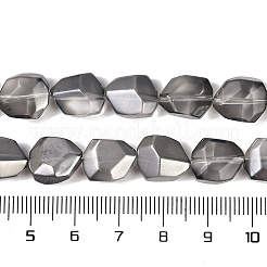 Стеклянные бусины с гальваническим покрытием &nbsp;EGLA-C009-01A-PL01