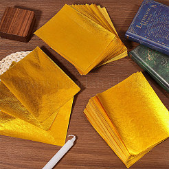 1000 Stück chinesisches Goldfolienpapier&nbsp;AJEW-WH0455-334