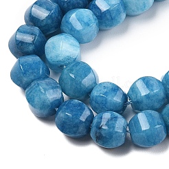 Бусины из натурального белого нефрита G-N344-03F