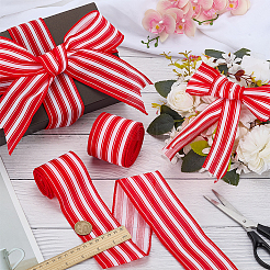 Ленты из мешковины&nbsp;SRIB-WH0011-384A