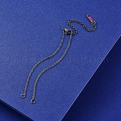 304 изготовление браслета из стальной цепочки из нержавеющей стали&nbsp;STAS-CJ0001-135M