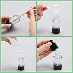 Botellas de bomba sin aire de plástico portátiles vacías&nbsp;AJEW-WH0299-91A