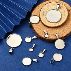 35 шт. 7 стиля подвески-кабоншоны из нержавеющей стали 304&nbsp;STAS-CJ0002-16