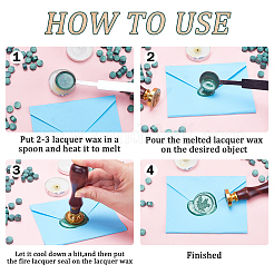 200 шт. Сургучные частицы DIY-CP0009-27