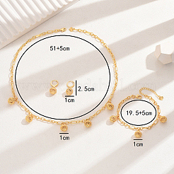 Винтажные латунные полые круглые браслеты NP1177