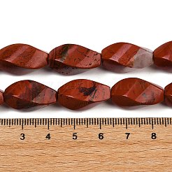 Натуральные красные яшмы бусы пряди G-F792-A01