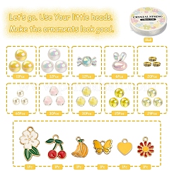 Набор для изготовления милого эластичного браслета своими руками DIY-YW0005-77C